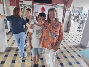 Enfants FLJ 2023 & Pension de Mme N. Blomart (maître de morale)